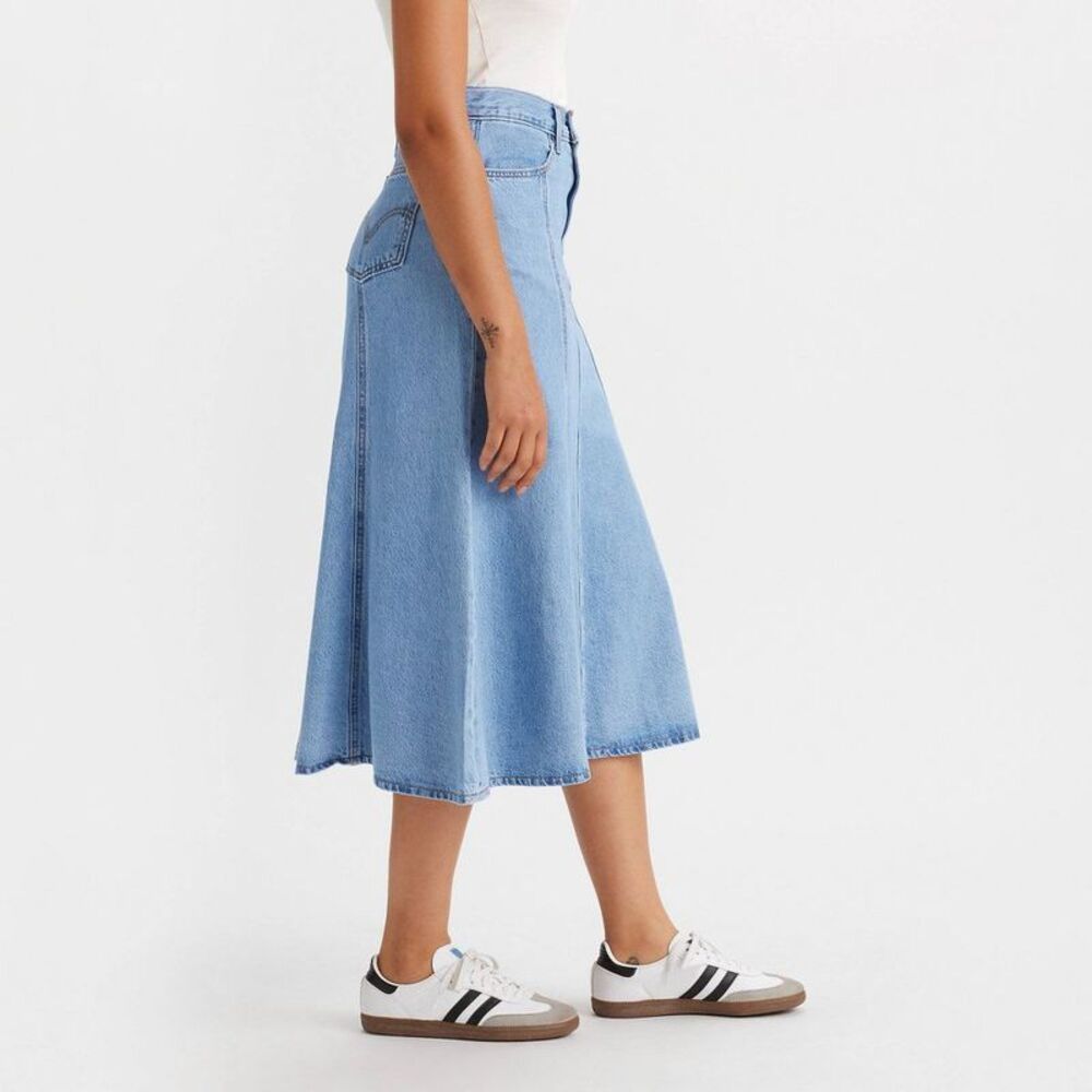 Levi's -  Women's Fit and Flare Skirt - I Will 30 I Will - Picture 2 of 3